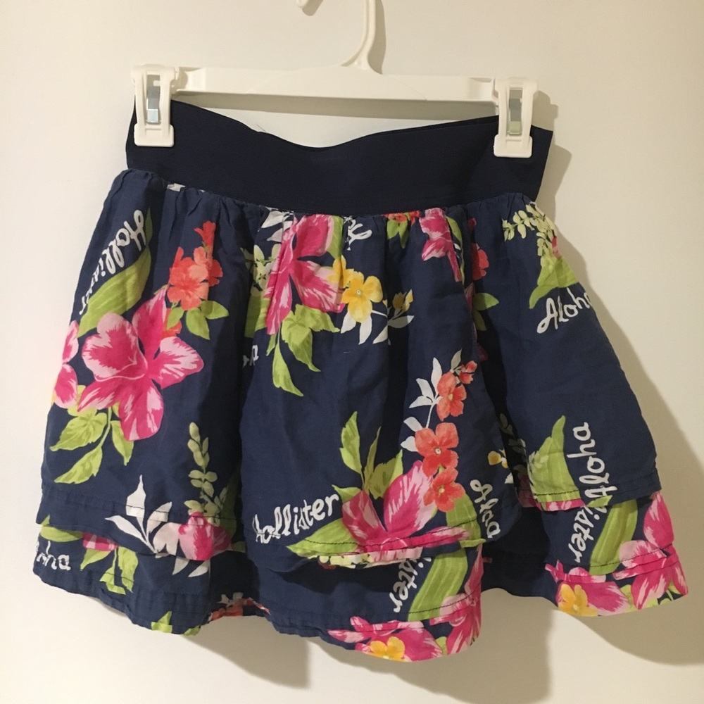 Floral Hollister Skirt